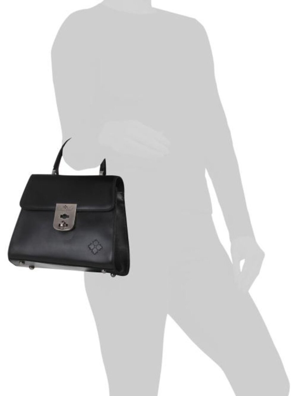 PATRICIA NASH Leather Chauny Top Handle Satchel - Picture 4 of 4
